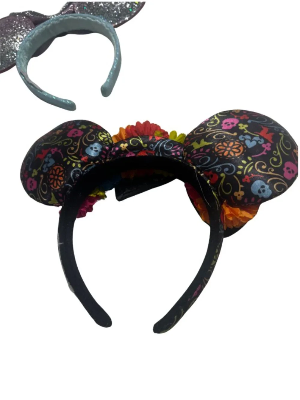 Disney Parks Minnie Mouse Ears Headband Lot of 3 Ariel Coco Fairy Glitter